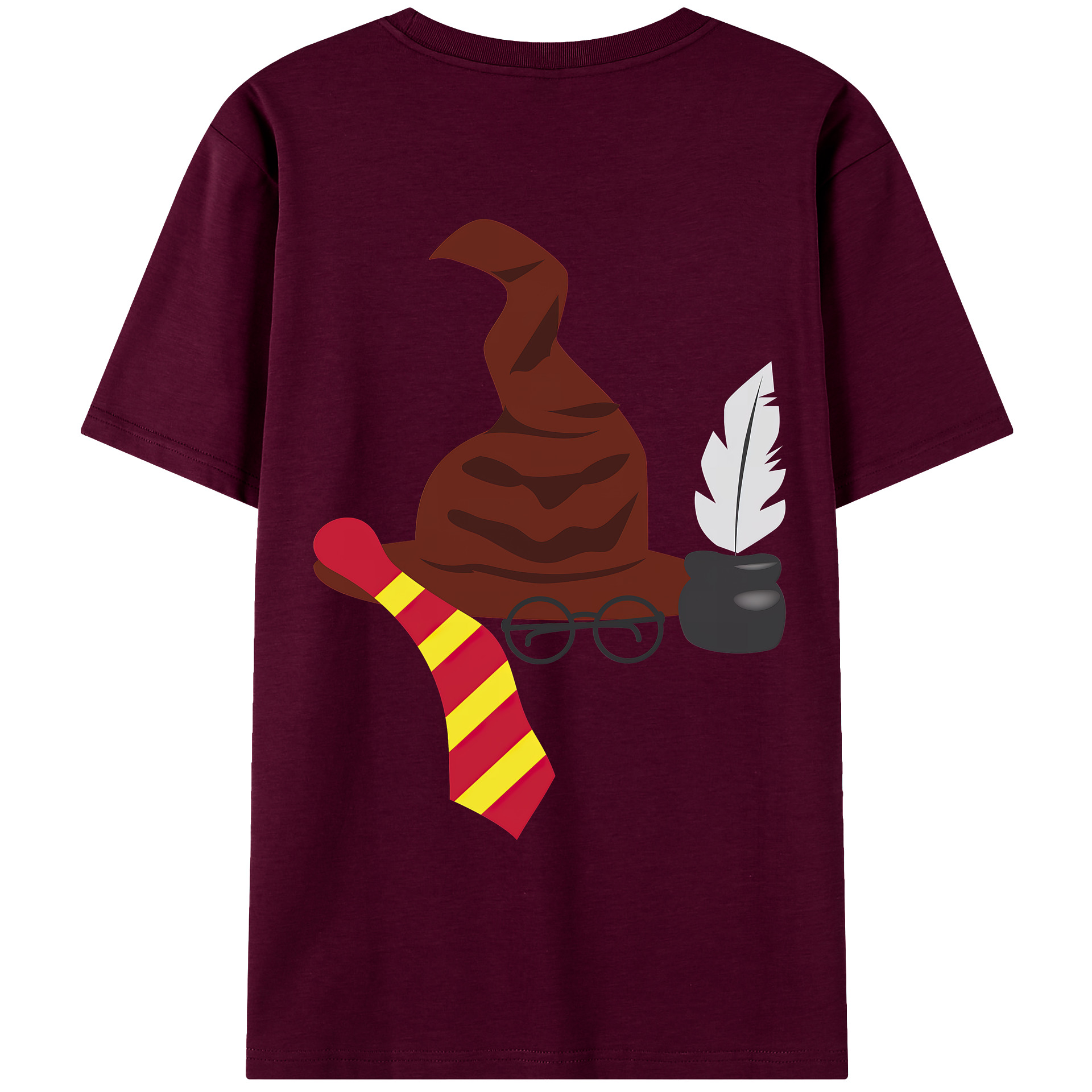 （画像用） Harry Potter ハリー・ポッターシリーズ レディース半袖Tシャツ(バックプリント)